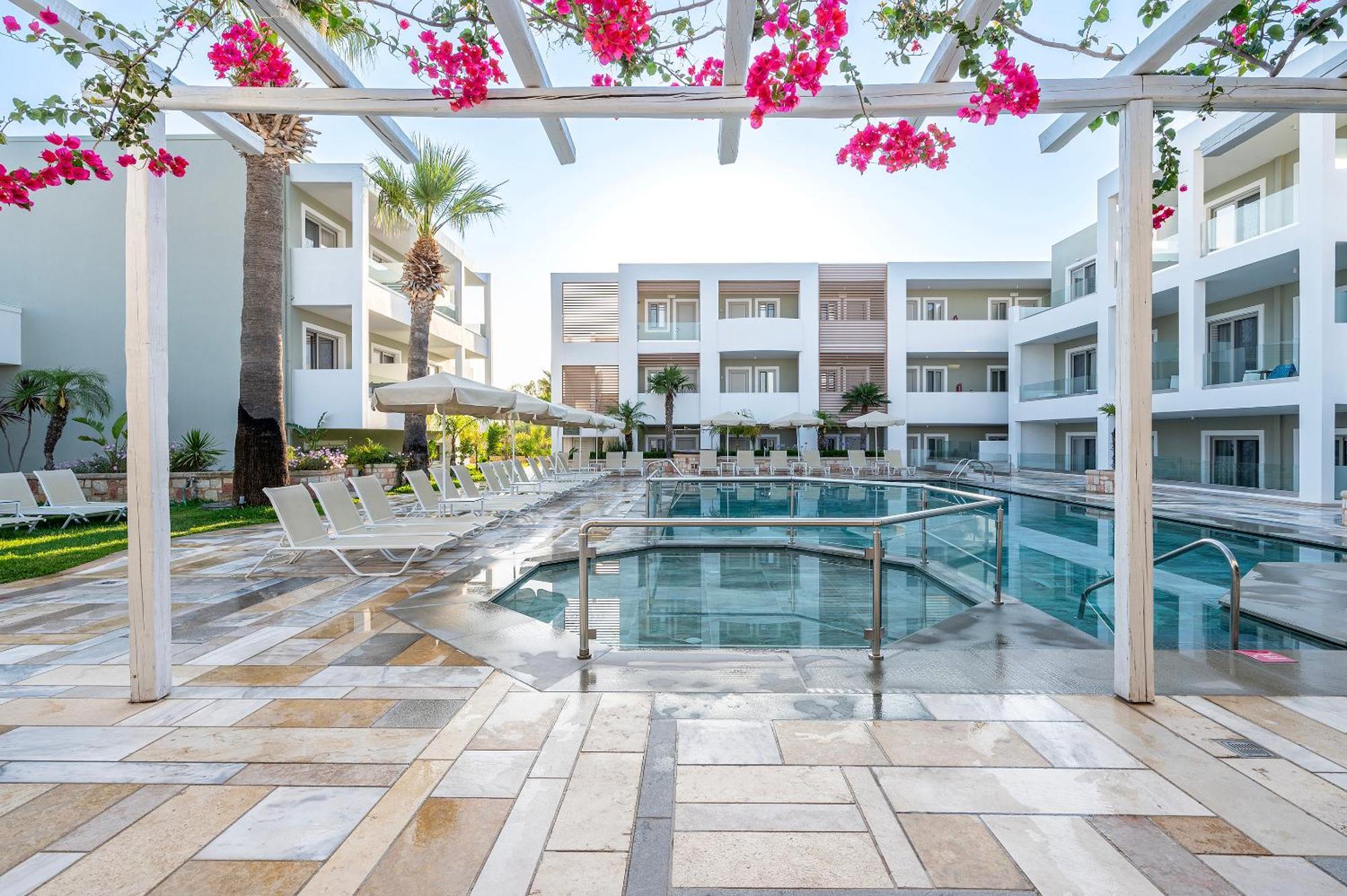 Mythos Suites Hotel Tigaki Exterior foto